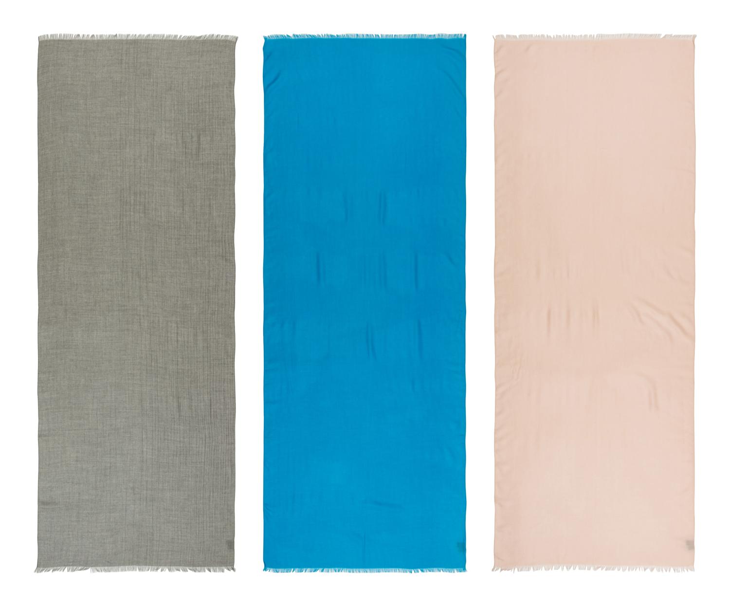 Four Loro Piana Items: Three Scarves, One Hat