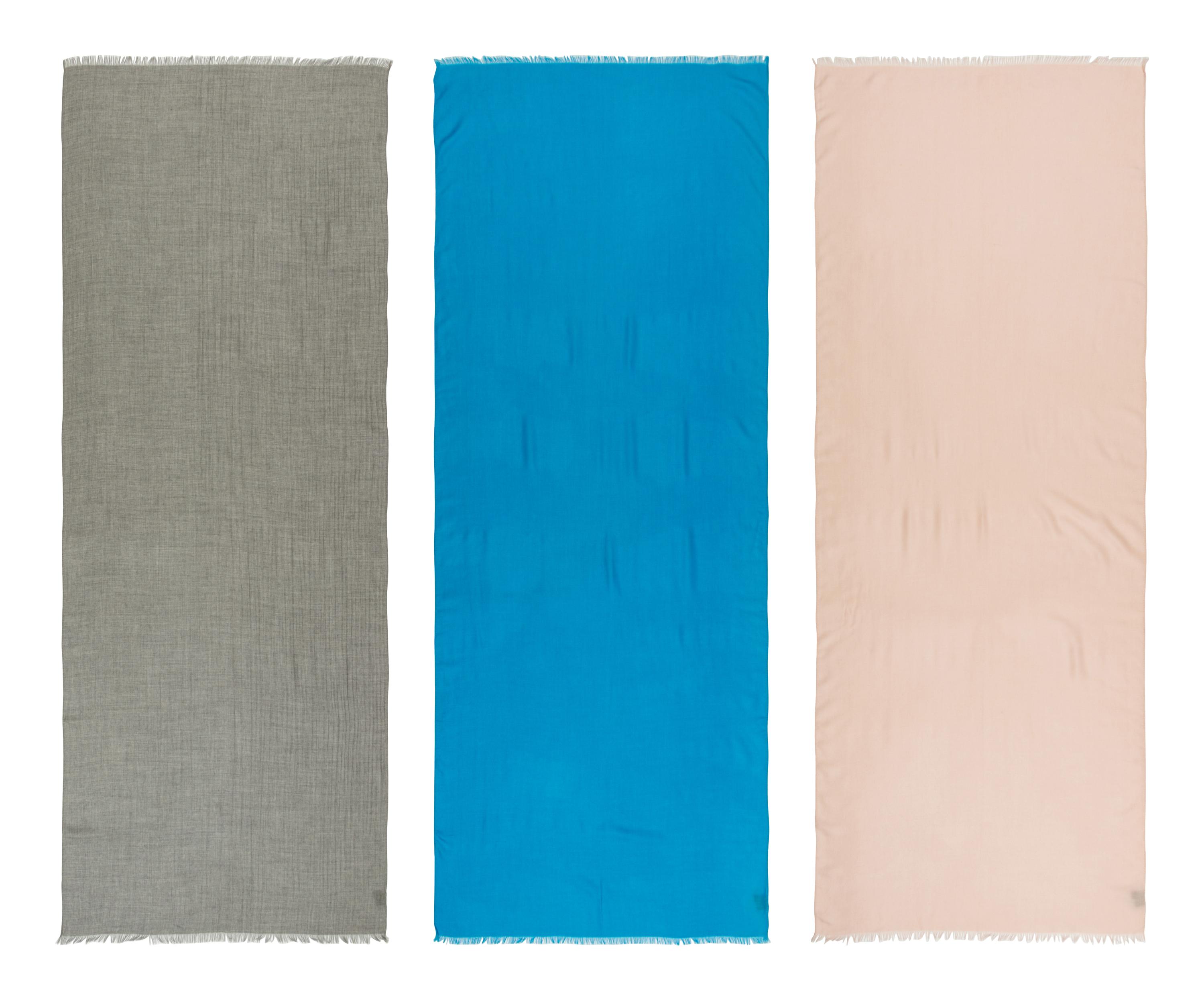 Four Loro Piana Items: Three Scarves, One Hat