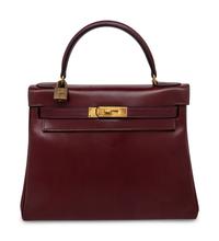 Hermès, Kelly 28 in Box Leather, 1966