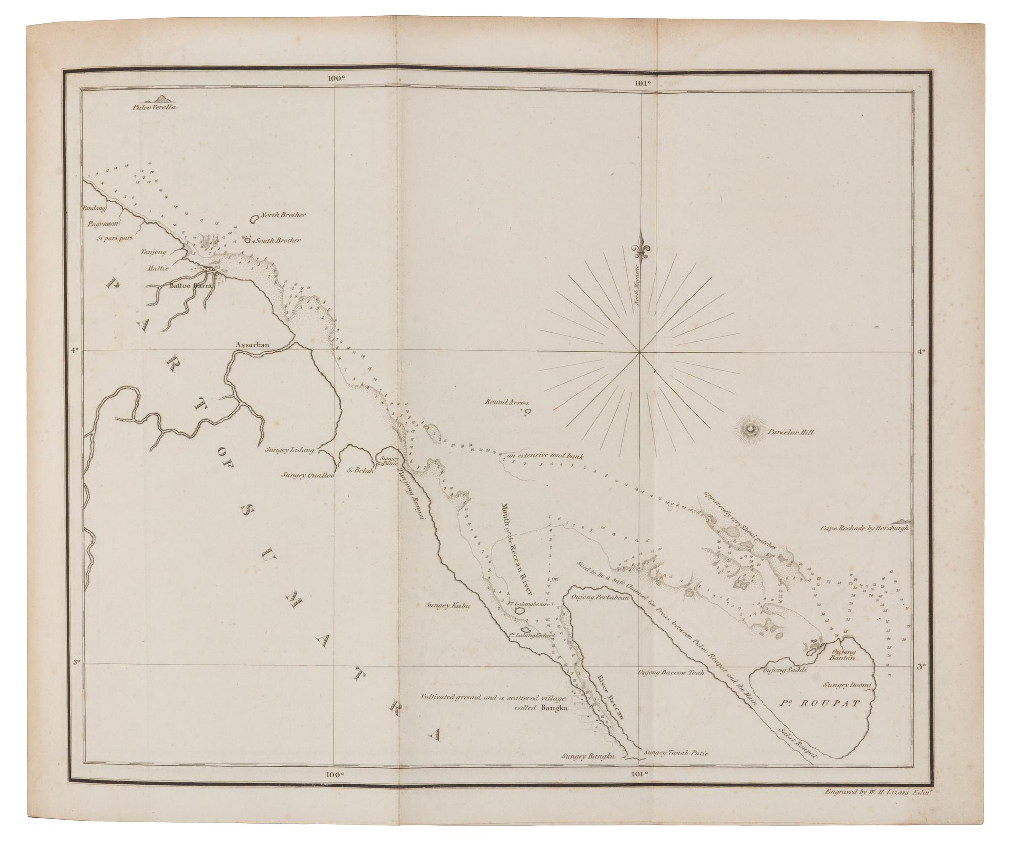 [PACIFIC] A group of works about the Pacific. Together, 3 works in 5 volumes.