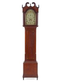 A Scottish George III Mahogany Tall Case Clock