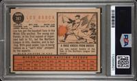 A 1962 Topps Lou Brock Rookie Baseball Card No. 387 (PSA 5 EX)