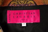 Two Designer Ensembles; One Christian Lacroix Jacket, One Christian Dior Skirt Suit,