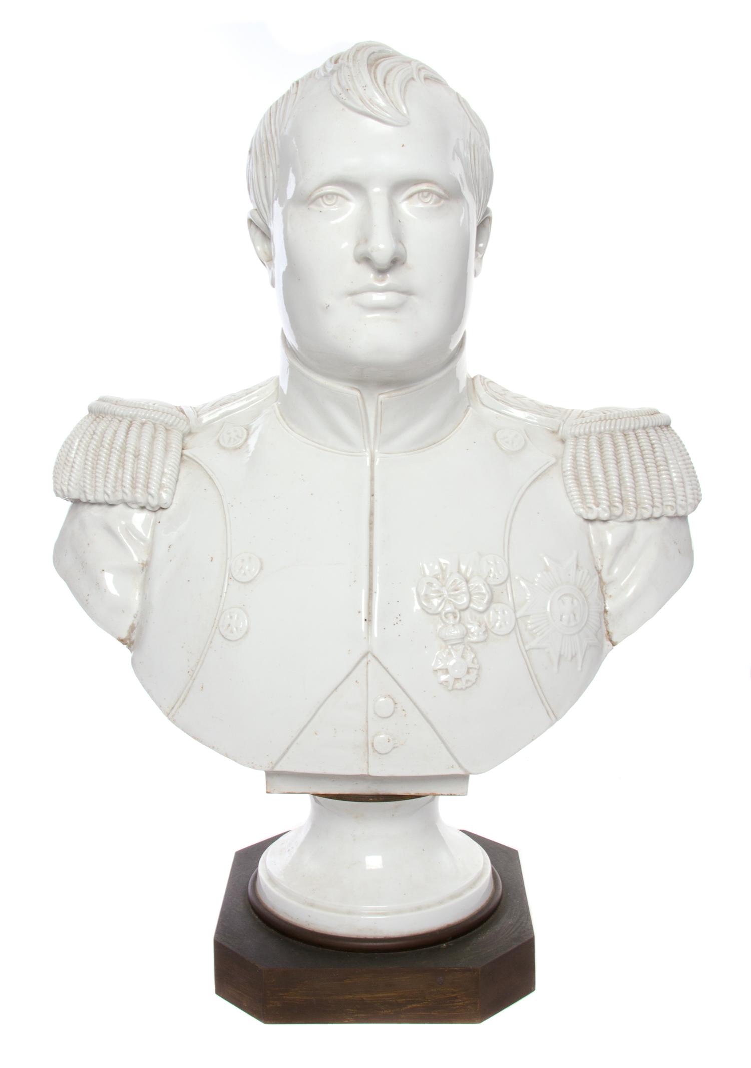A Sevres Porcelain Bust Height 25 inches. — 19TH CENTURY