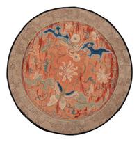 Three Chinese Embroidered Silk Panels