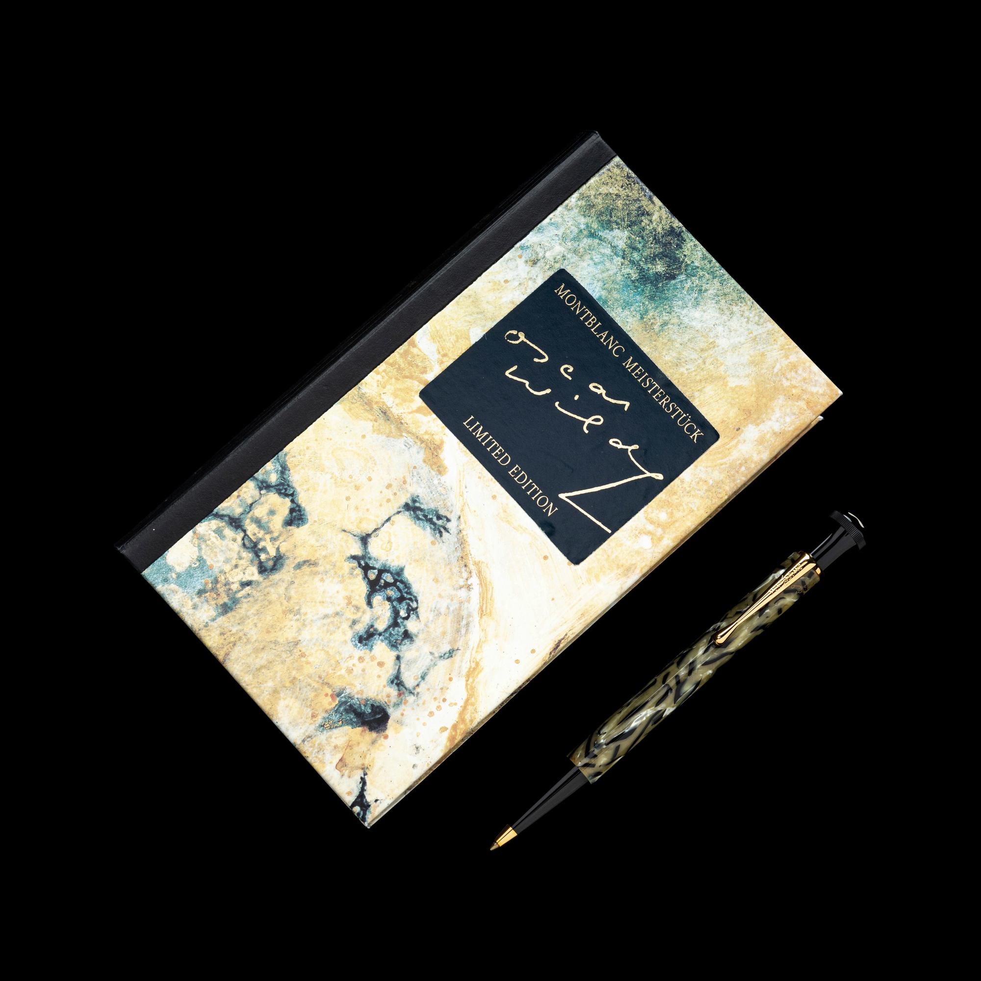 A Montblanc Oscar Wilde Limited Edition Ballpoint Pen