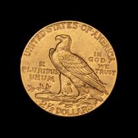 A 1929 Indian Head $2.50 Gold Coin
