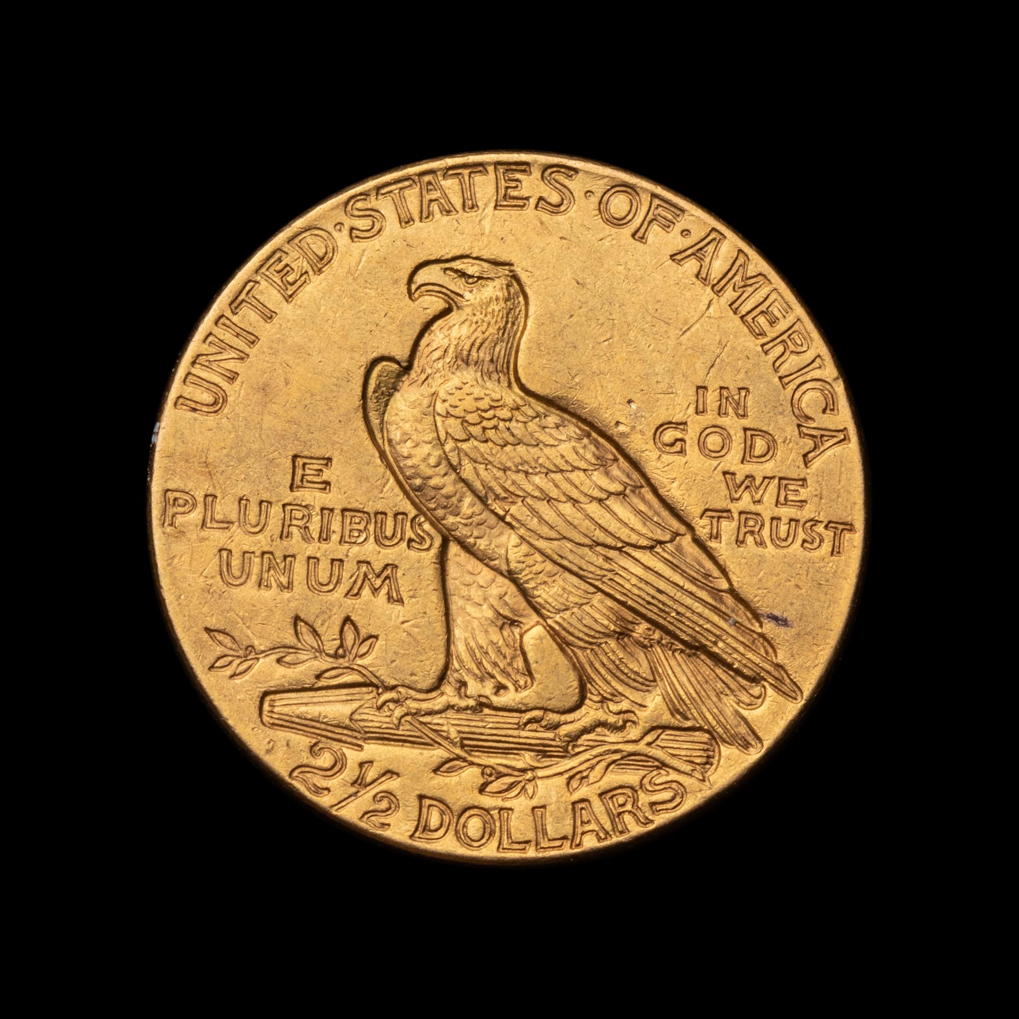A 1929 Indian Head $2.50 Gold Coin