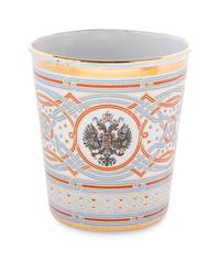 A Set of Six Khodynka Cup of Sorrows Enameled Beakers