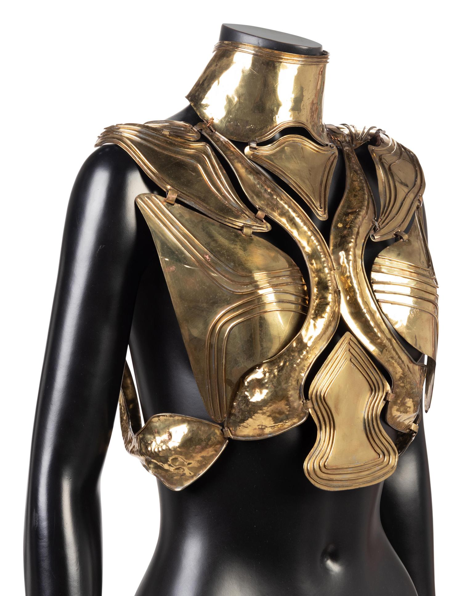 Emanuel Ungaro Brasstone Breastplate, ca. 1977
