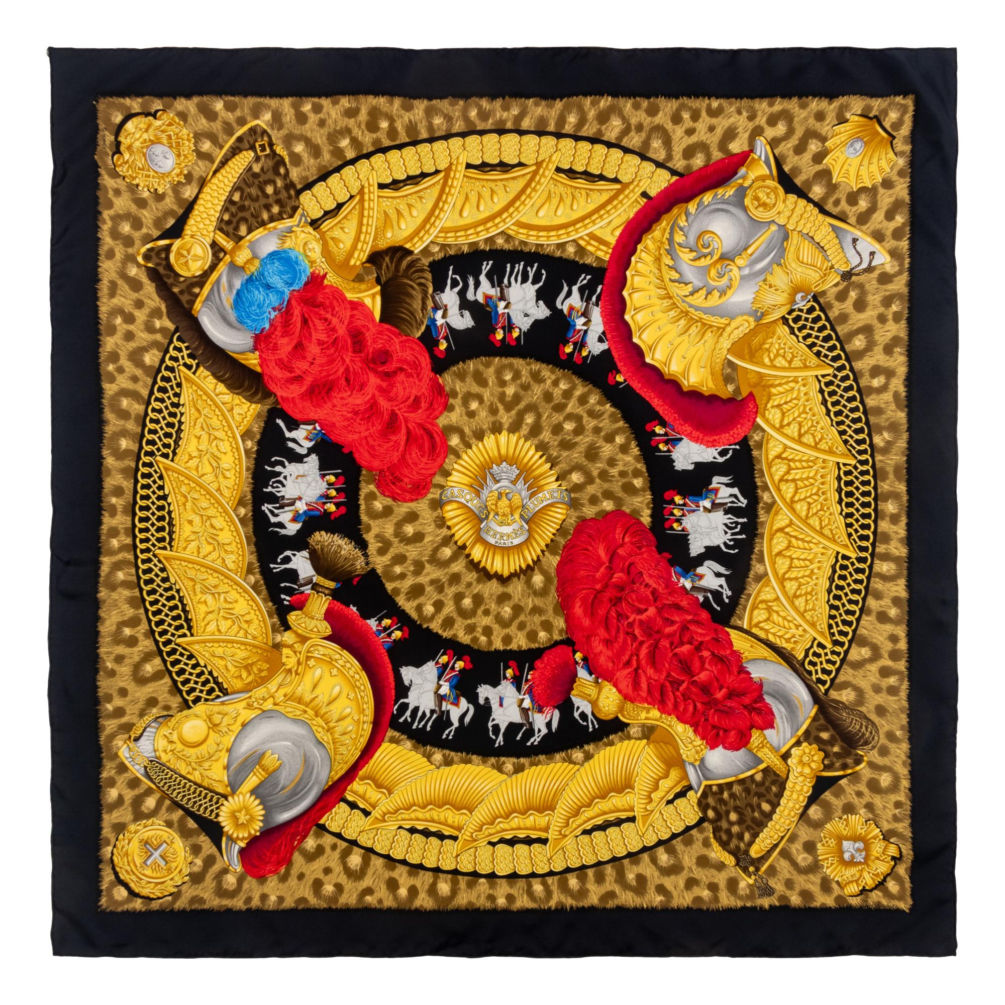Three Hermès Scarves