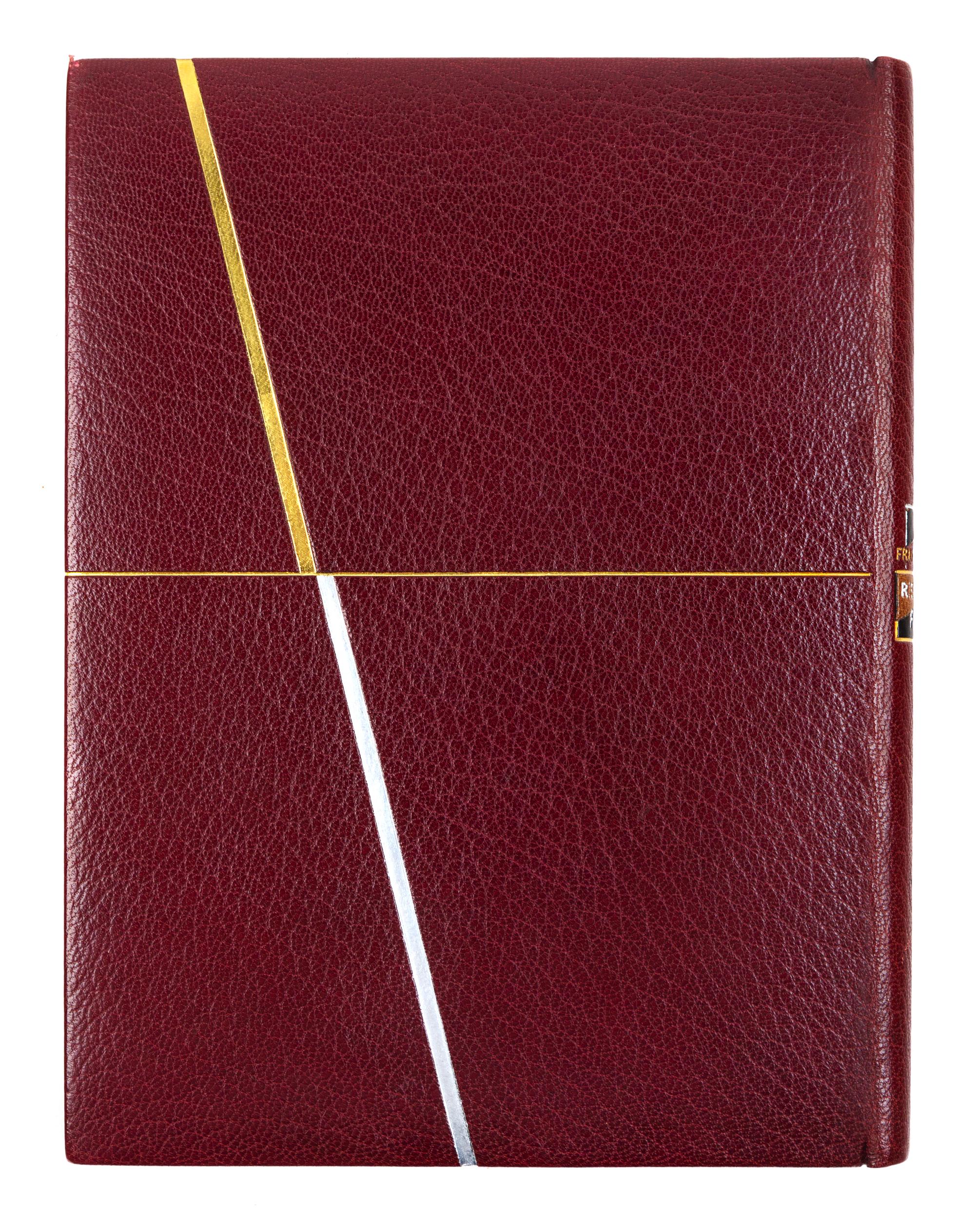 [BINDINGS]. [LÉOTARD, GENEVIÈVE - BINDER]. A group of 2 works in fine Art Deco bindings by Léotard.