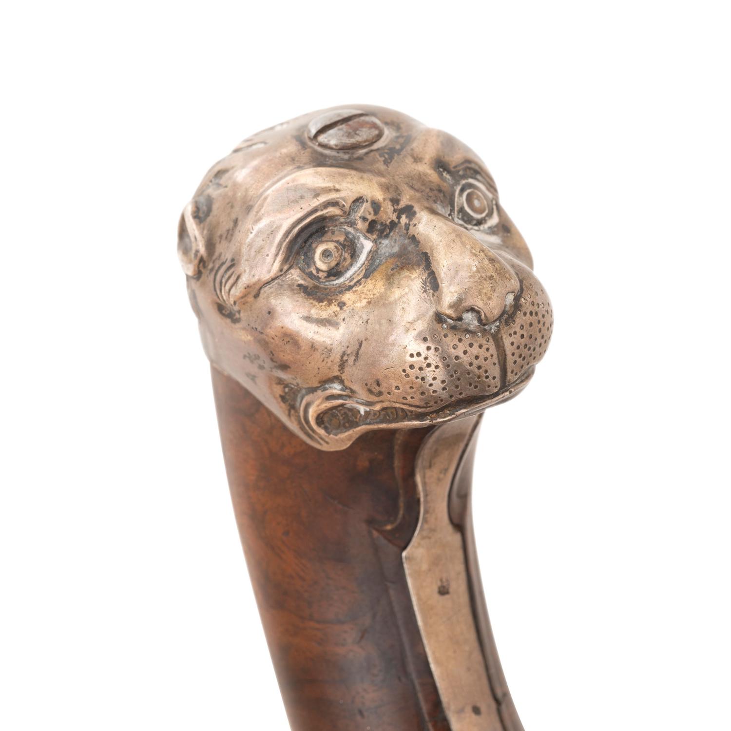A Pair of Silver Mounted French Percussion Pistols