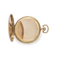 IWC, 14K YELLOW GOLD POCKET WATCH