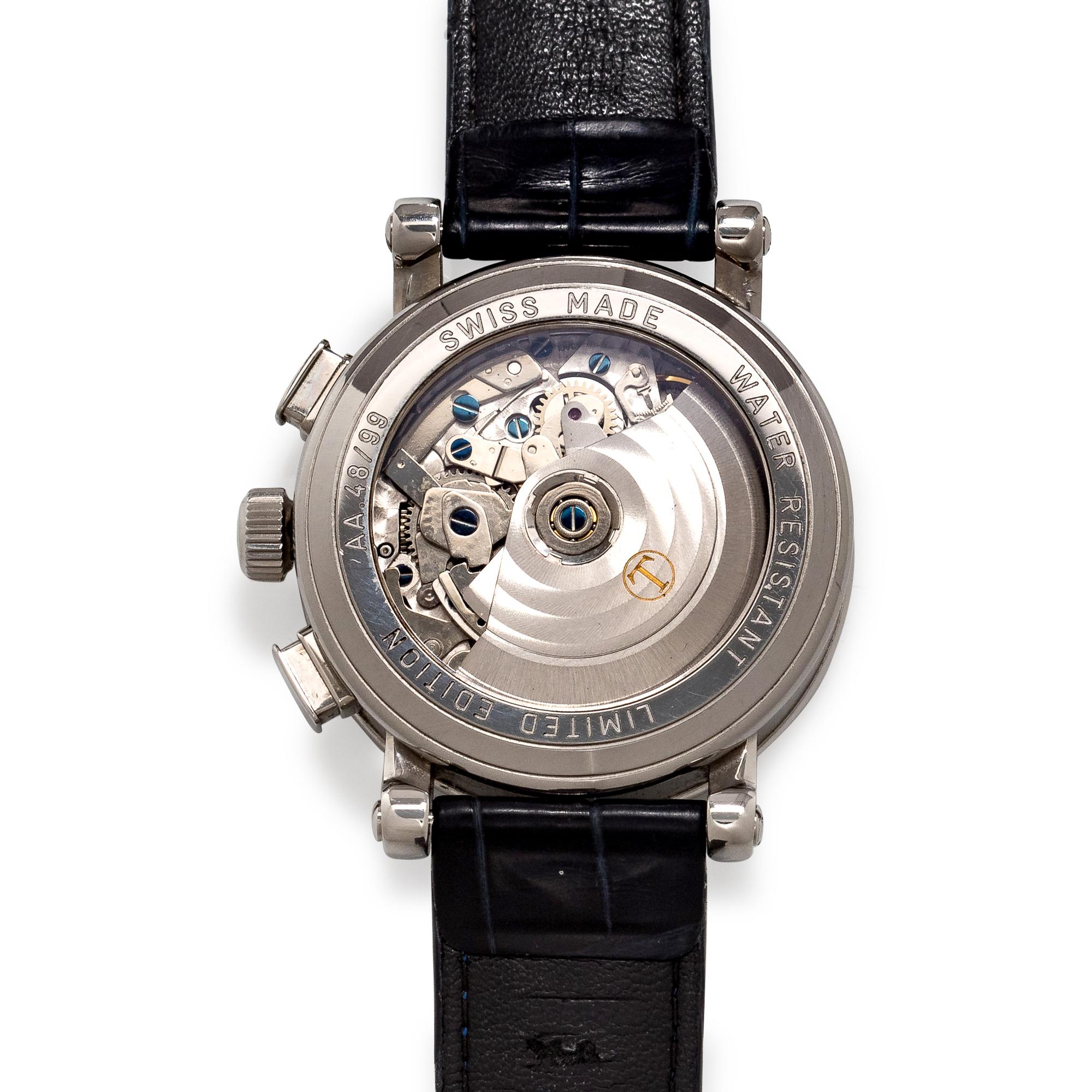 Tourneau, Limited Edition Stainless Steel 'Gotham Aurora Krome' Wristwatch