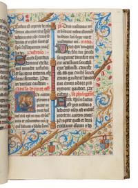 WORKSHOP OF THE MASTER OF THE MISSAL OF TRAVAILLOT (active c. 1480–1500) Missal, in Latin, illuminated manuscript on parchment [France, Chaumont and Langres, c. 1482–1497]