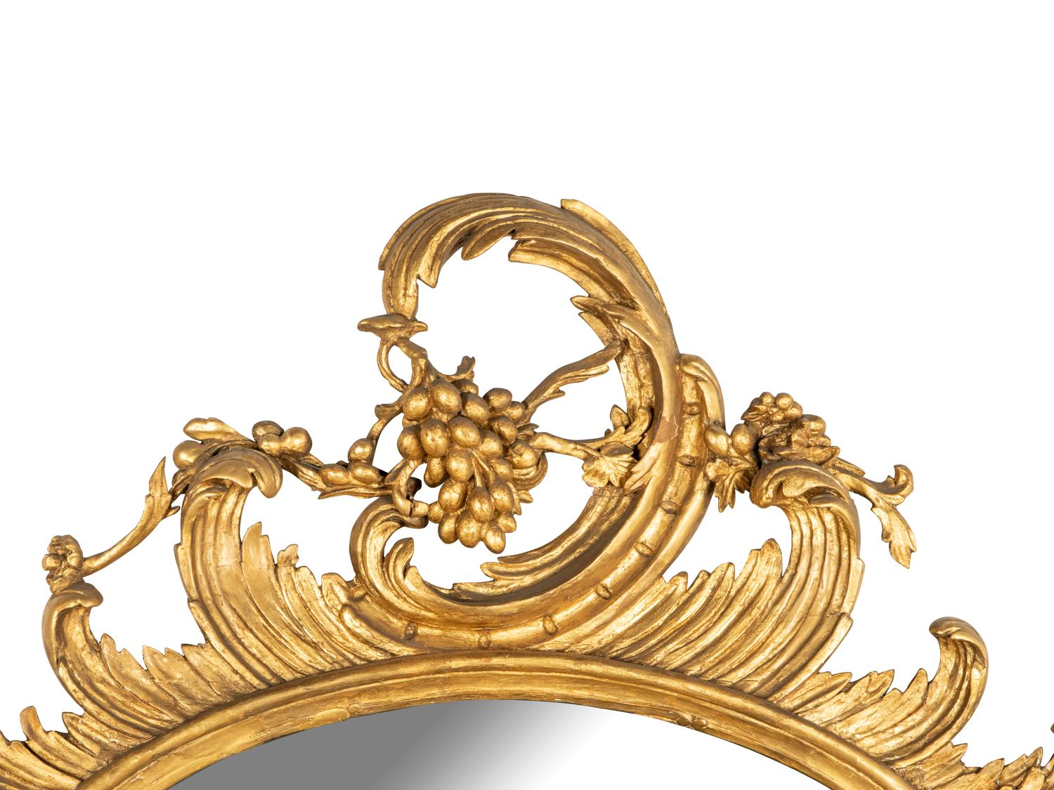 A George III Giltwood Mirror