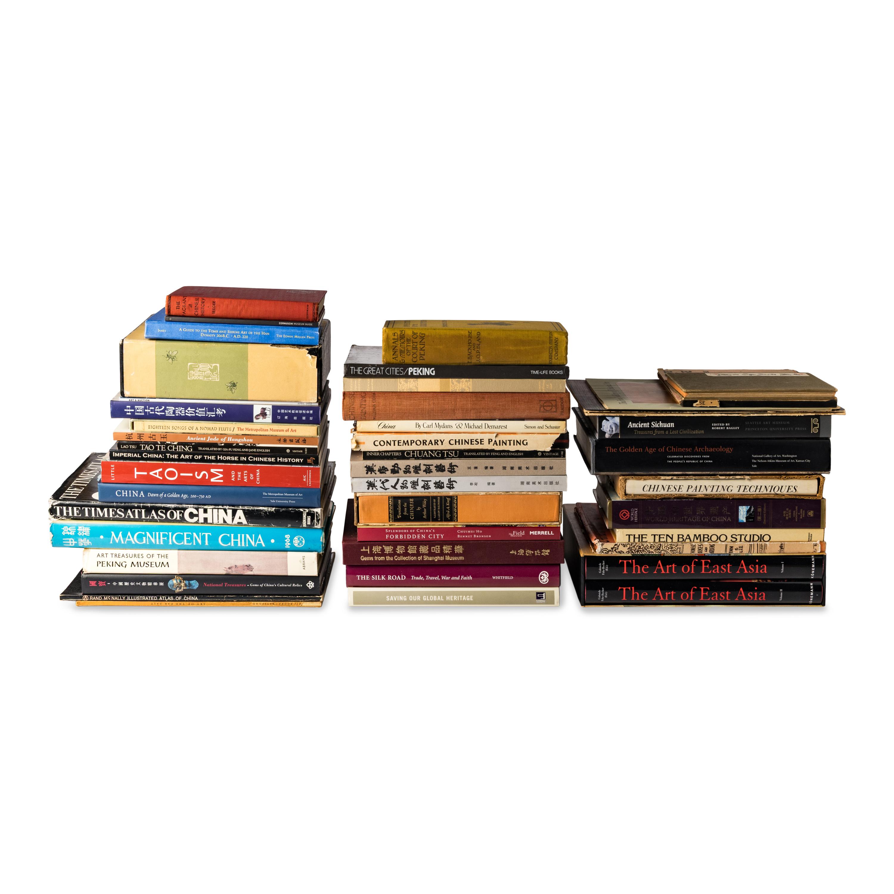 A Large Collection of Chinese and Asian Art Reference Books — 中國及亞洲藝術參考書一組