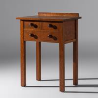 Gustav Stickley (American, 1848–1952) — Three-Drawer Stand, c. 1915