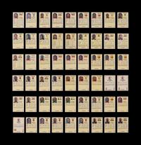 A Large Collection of 1989 Hoops Signed Autograph Basketball Cards (153)
