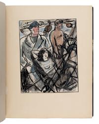 [Artist Book]. Dignimont, Andre (1891-1865), artist. -- Mac Orlan, Pierre (1882-1970). Le Chant de l'equipage . Paris: Les Arts et Le Livre, 1926.