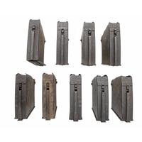 Lot of (9) Solothurn Magazines for the S18-100 and S18-154 20mm Anti-Tank Rifles