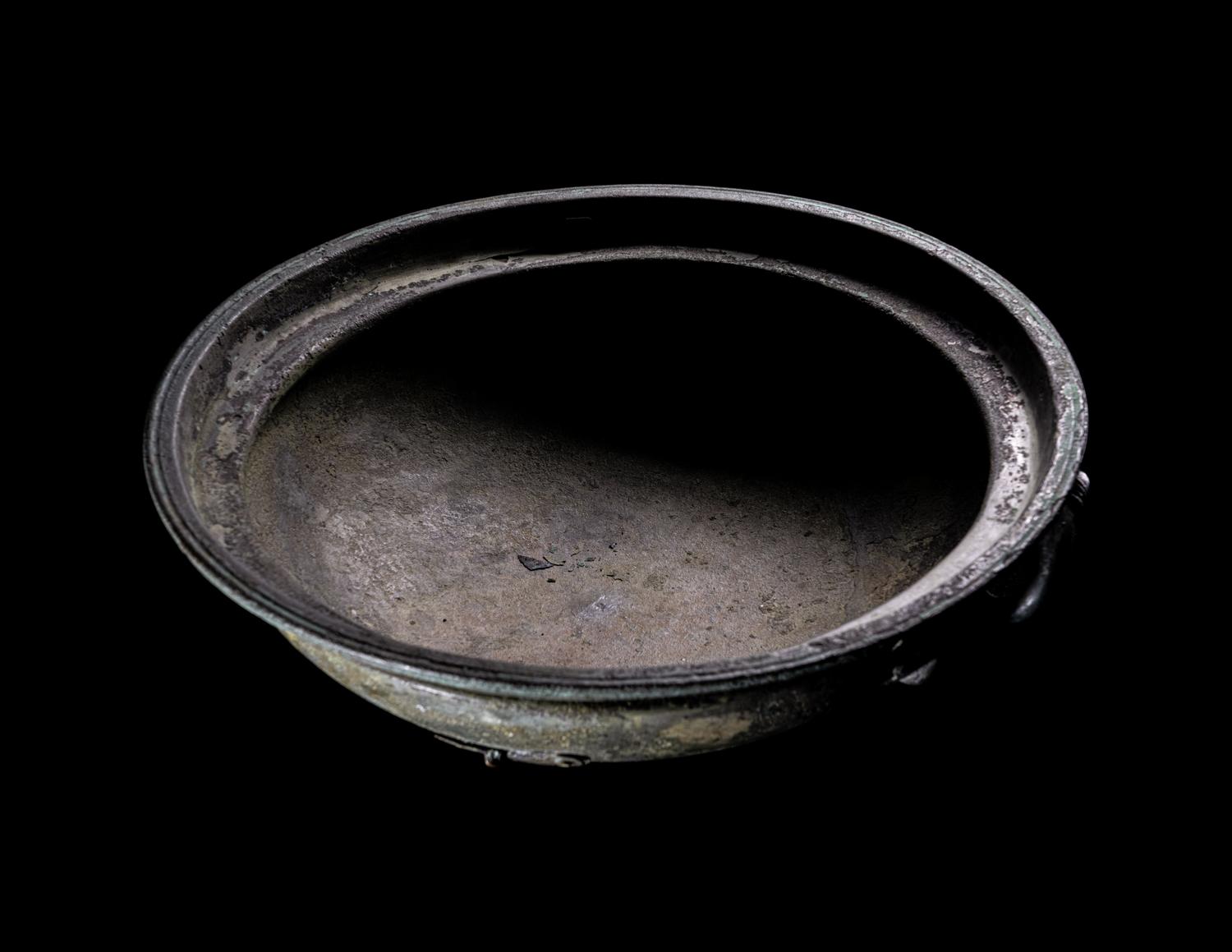 An Etruscan or South Italian Bronze Basin