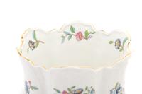 A Pair of Aynsley Porcelain Cache Pots
