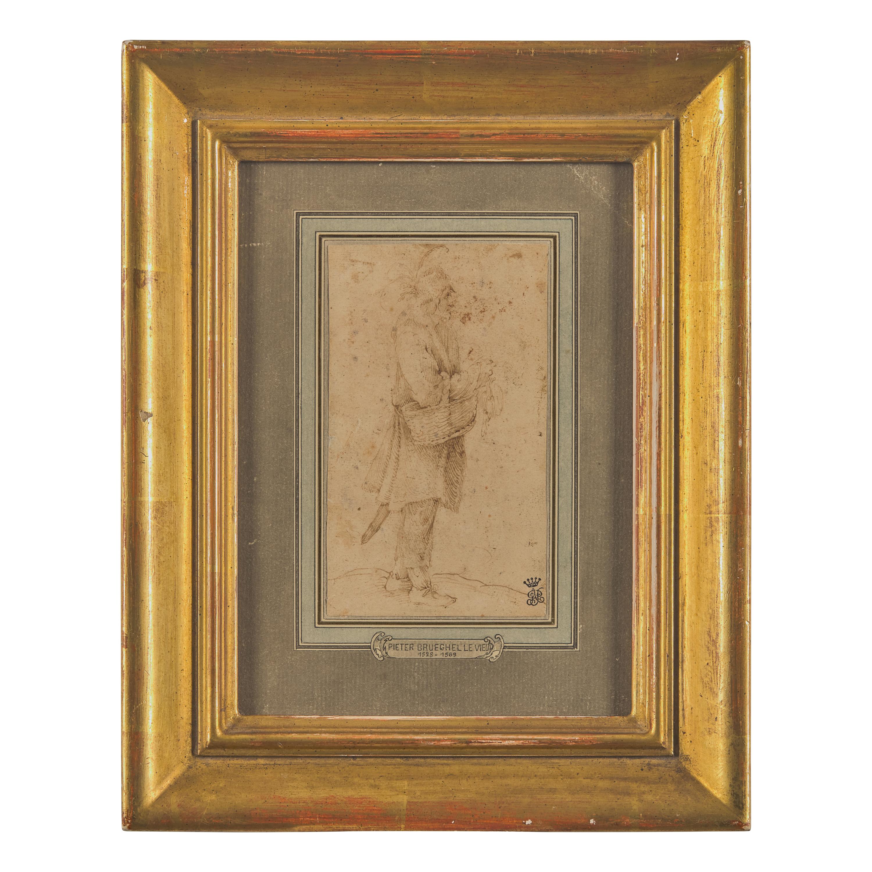 Attributed to Pieter Bruegel the Elder (Flemish, born c. 1525-1569) — Betagter Bauer