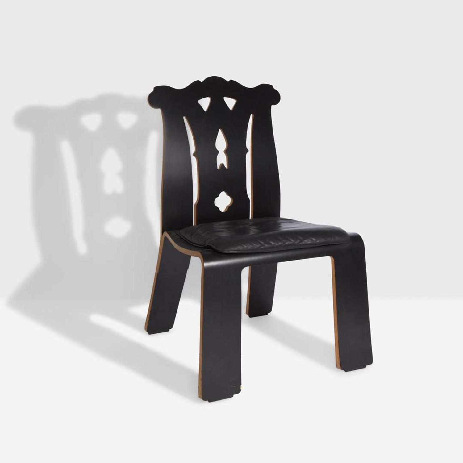 Robert Venturi (American, 1925-2018) Set of Four "Chippendale" Chairs, Knoll International, 1980s