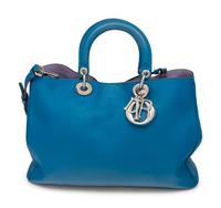 Christian Dior Blue Diorissimo Tote