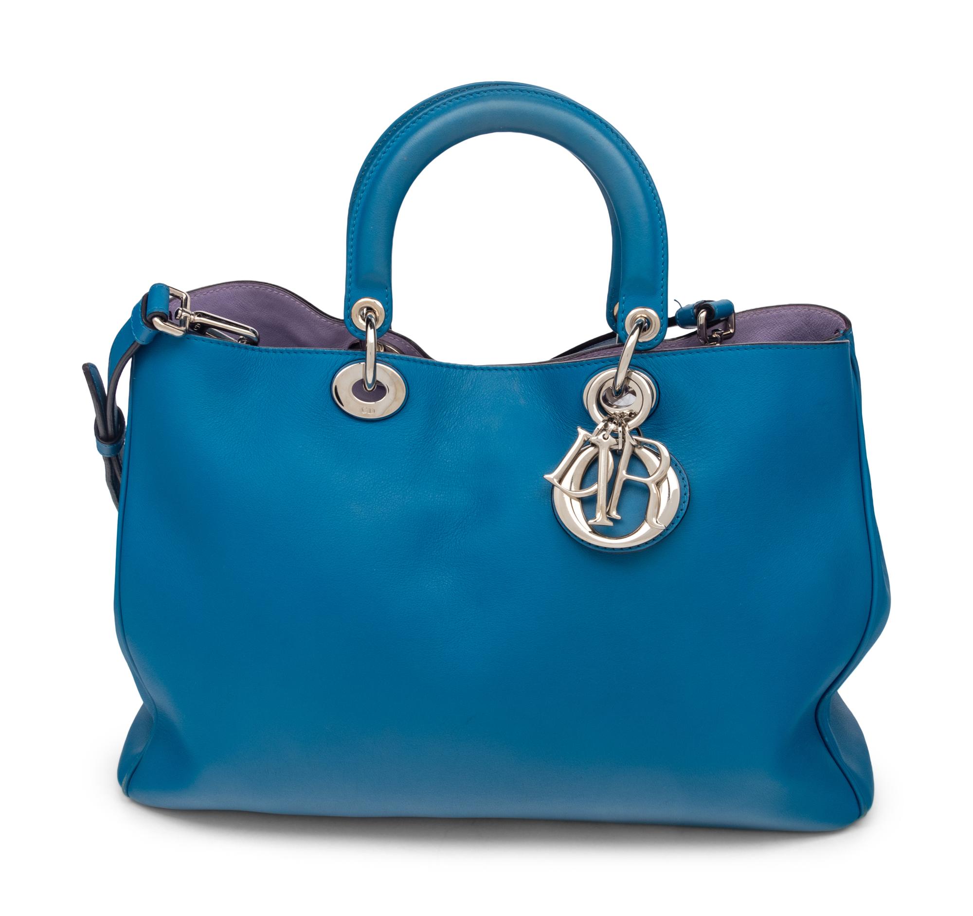 Christian Dior Blue Diorissimo Tote