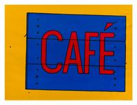 Patrick Caulfield, (British, 1936-2005), Cafe, 1968