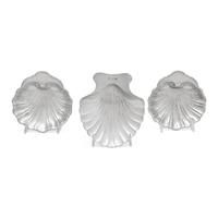 A Group of Three American Silver Shell-Form Dishes