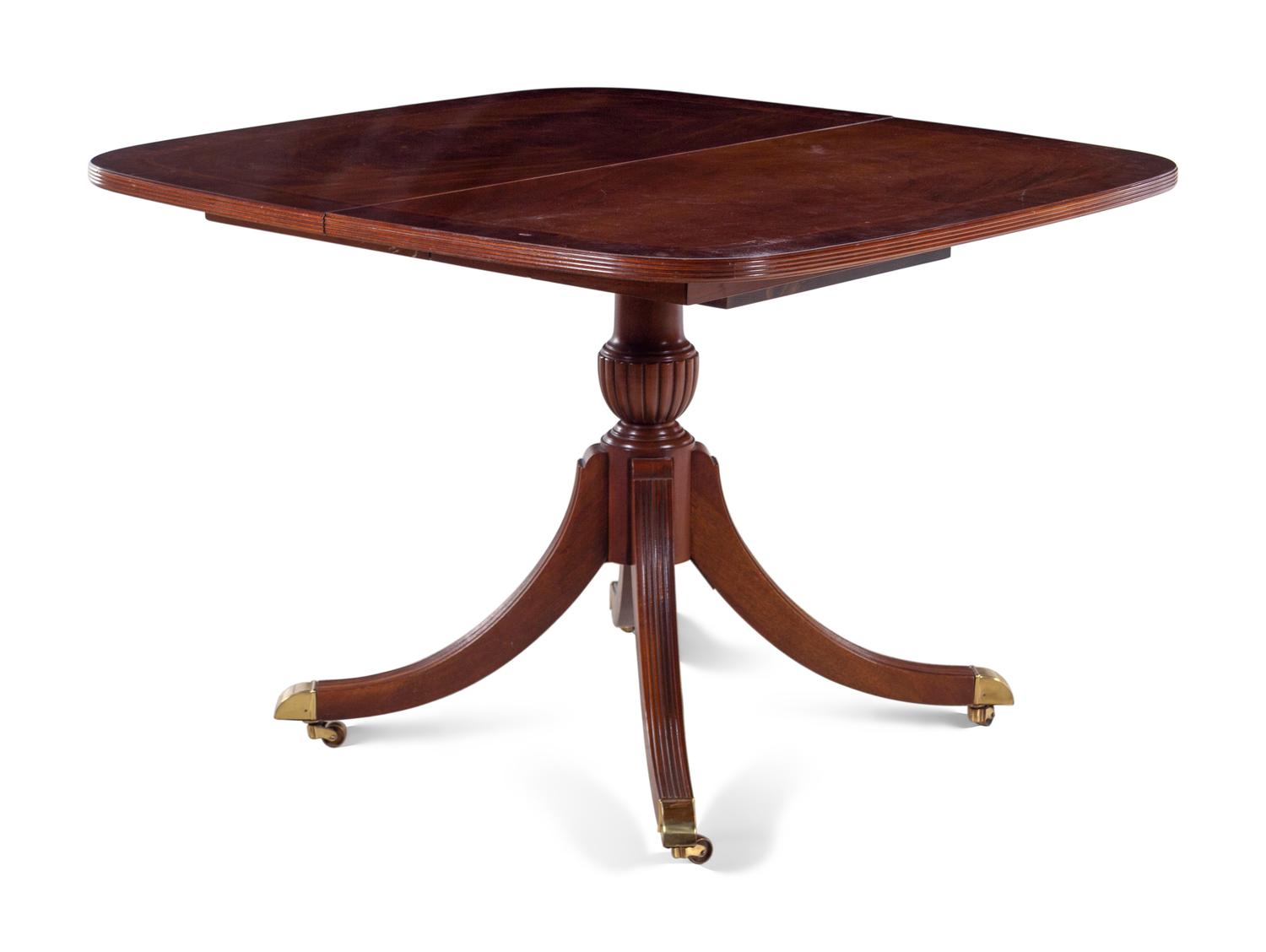 A Regency Style Mahogany Table