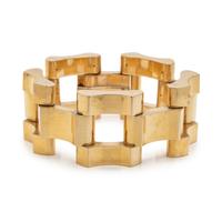 YELLOW GOLD LINK BRACELET