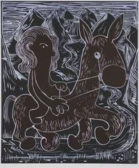 Nicole Eisenman (American, b. 1965) Crossing the Alborz
