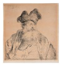 Old Man with a Divided Fur Cap , 1640