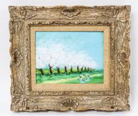An Enamel on Copper Plaque 7 1/4 x 9 1/2 inches. — SECOND HALF 20TH CENTURY