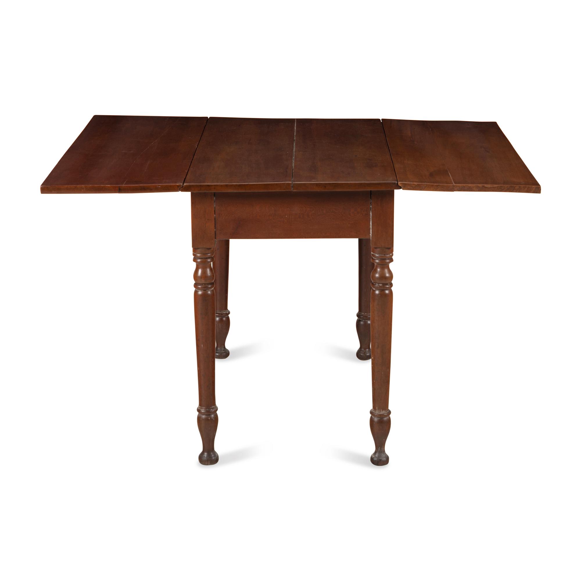 An American Drop-Leaf Table