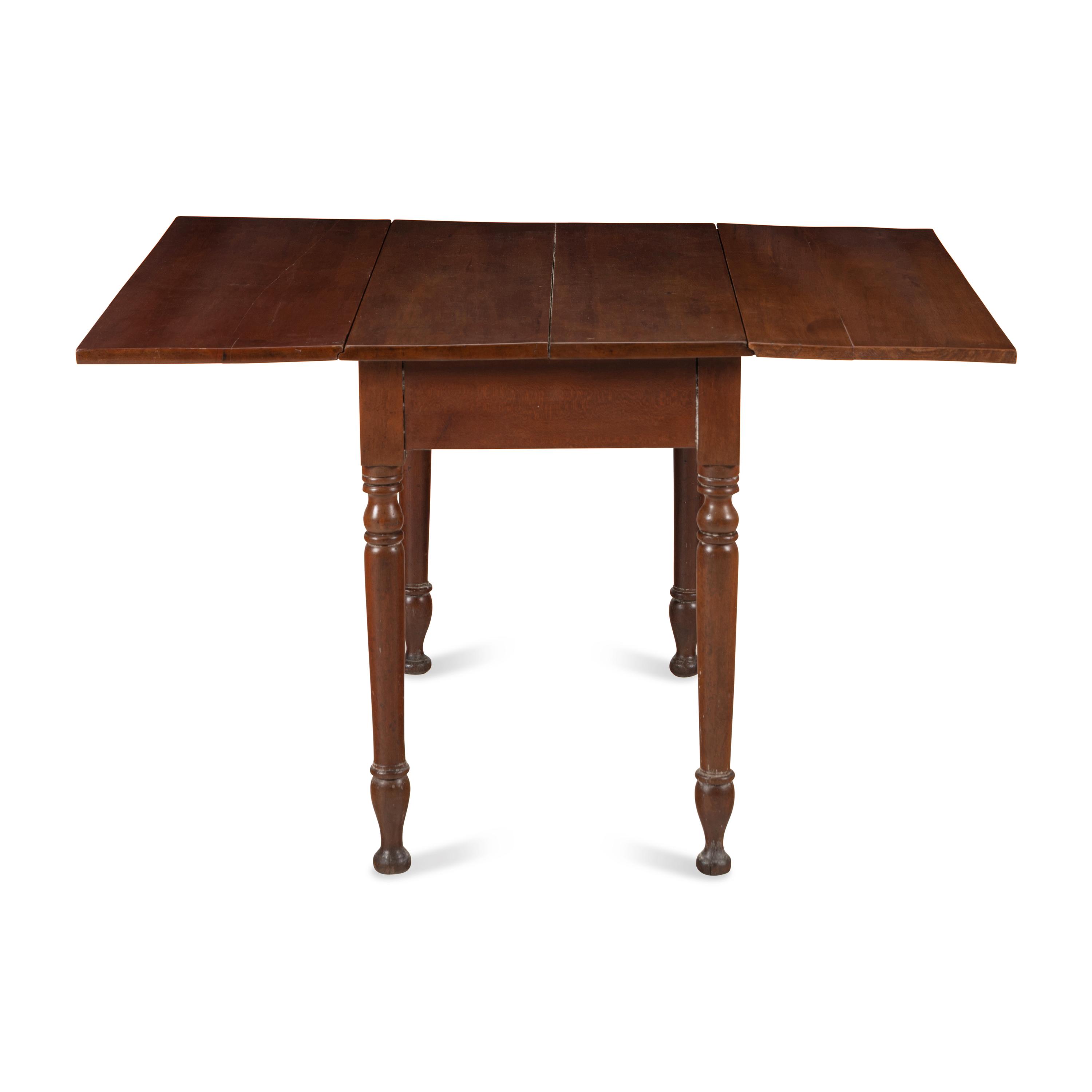 An American Drop-Leaf Table