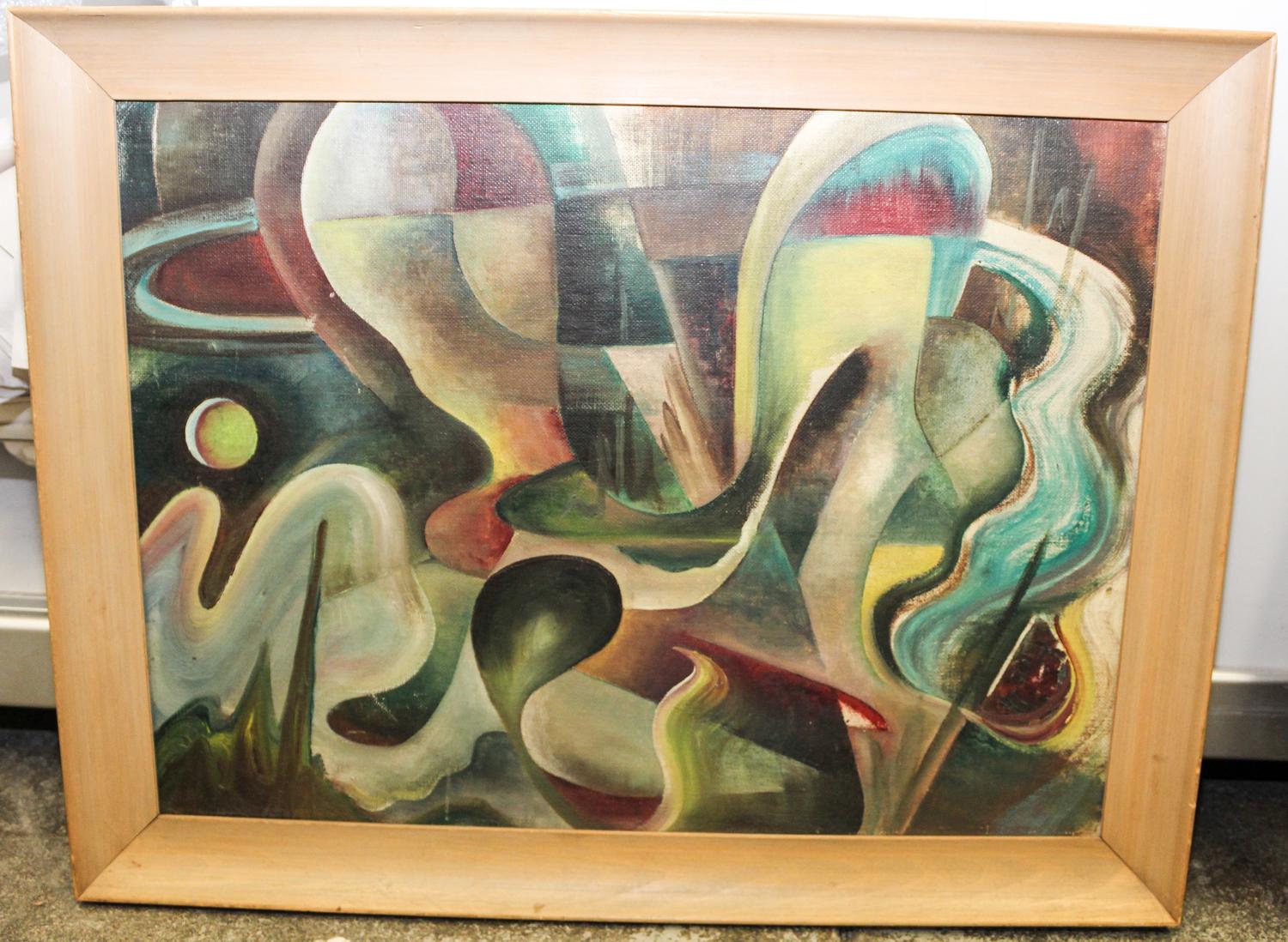 Arthur Pelz, (American, 20th century), World in Labor