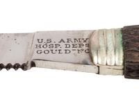 [MEXICAN WAR]. US Army surgical kit identified to Dr. Mariano Samaniego, who served as a surgeon during the Second Franco-Mexican War (1861-1867).