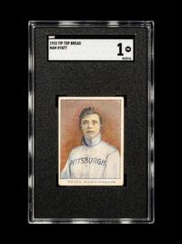 A 1910 Tip Top Bread Ham Hyatt Baseball Card (SGC 1)