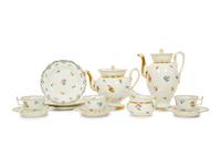 A Meissen Porcelain Dessert Service