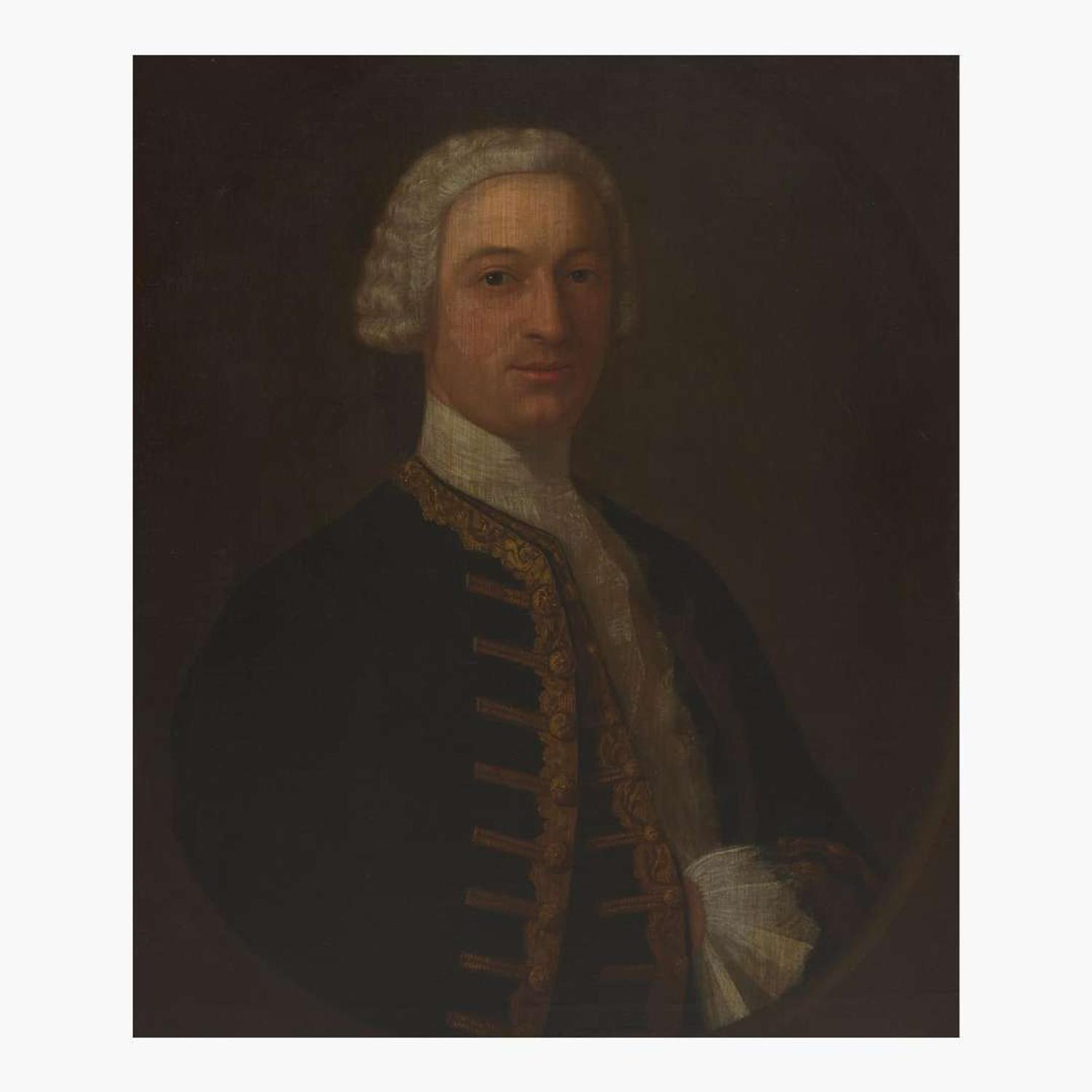 British School (18th Century) Portrait of Kenneth Mackenzie, Lord Fortrose (1717-1761)