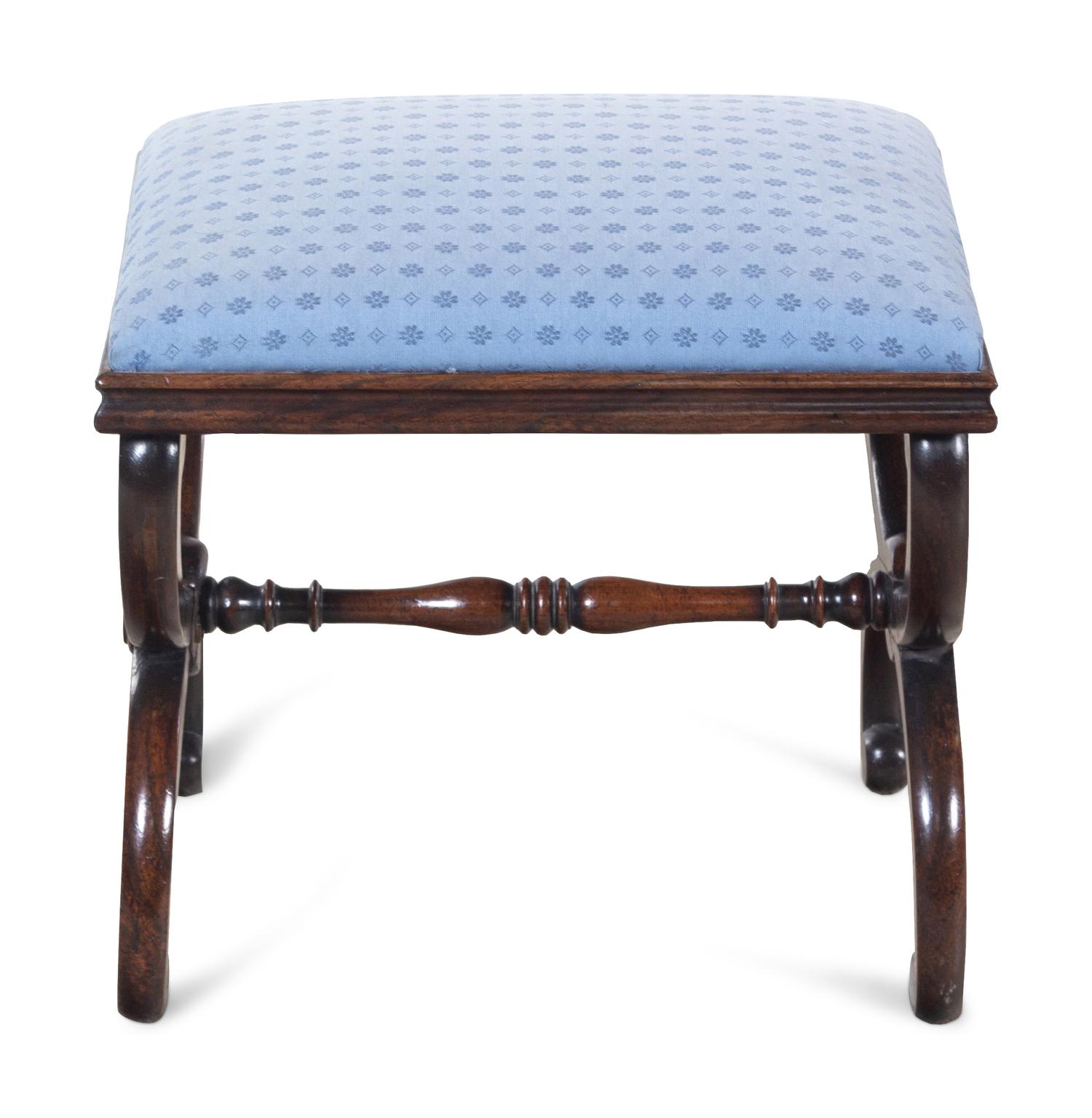 A Regency Mahogany Stool