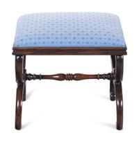 A Regency Mahogany Stool