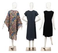Three Designer Dresses: Etro, Loro Piana, Oscar de la Renta, 2000-20s