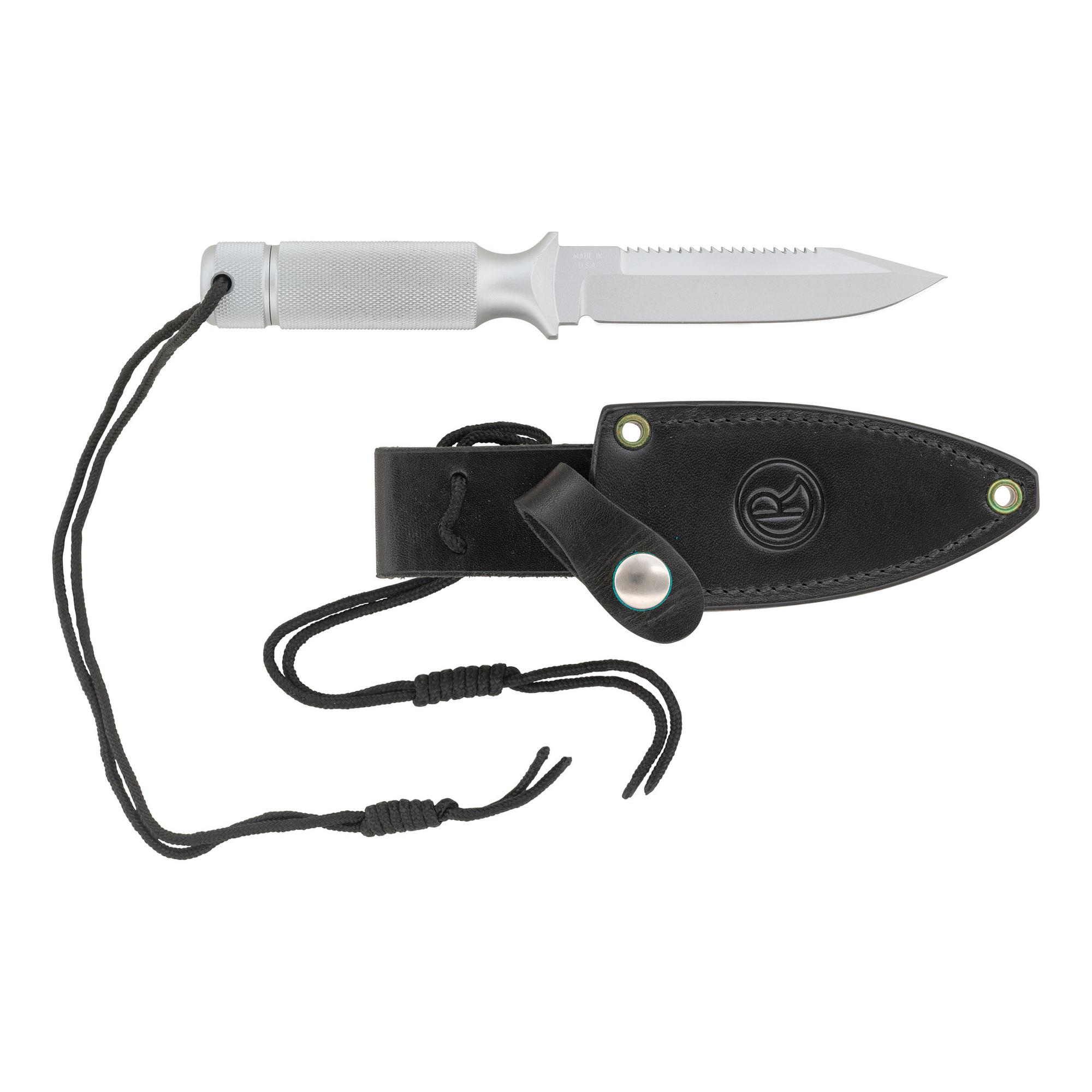 Reeve USA Silver Aviator Knife in Box with Sheath